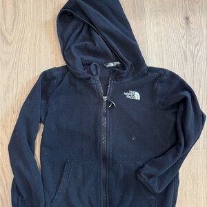 The North Face Kids Black Fleece Jacket
